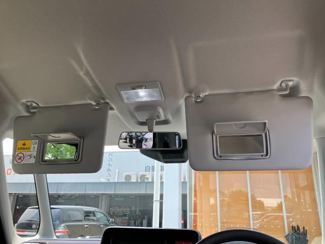 スペーシアカスタム ハイブリッドＸＳ　届出済未使用車　ソナー　運転席シートヒーター　アイドリングＳＴＯＰ　スマートキ　ＬＥＤランプ　横滑り防止　クルコン　衝撃安全ボディー　エアバック　パワステ　ベンチシート　ＡＢＳ　エアコン　フルフラット（42枚目）