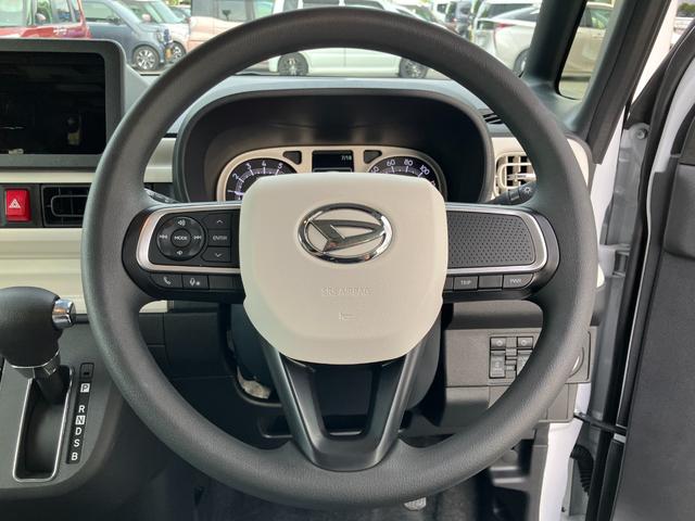 ムーヴキャンバス ストライプスＧ　届出済未使用車　両側電動スライドドア　衝突被害軽減ブレーキ　電子パーキング　オートブレーキホールド　ＬＥＤヘッドライト　フォグライト　運転席＆助手席シートヒーター　ホットカップホルダー　スマートキー（30枚目）