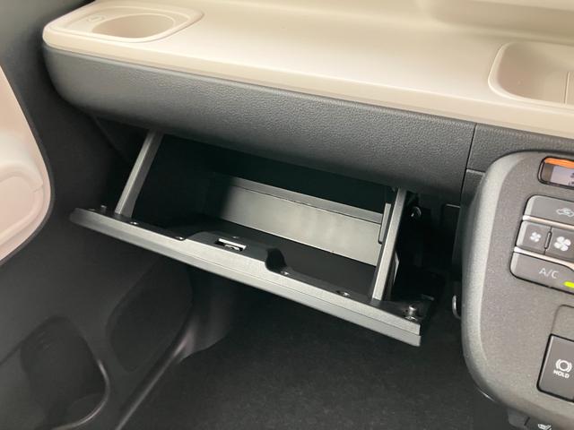 ムーヴキャンバス ストライプスＧ　届出済未使用車　両側電動スライドドア　衝突被害軽減ブレーキ　電子パーキング　オートブレーキホールド　ＬＥＤヘッドライト　フォグライト　運転席＆助手席シートヒーター　ホットカップホルダー　スマートキー（44枚目）