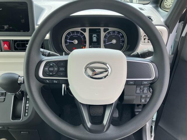 ムーヴキャンバス ストライプスＧ　届出済未使用車　両側電動スライドドア　衝突被害軽減ブレーキ　電動格納式ミラー　電子パーキング　オートブレーキホールド　スマートキー　運転席＆助手席シートヒーター　ホットカップホルダー（28枚目）