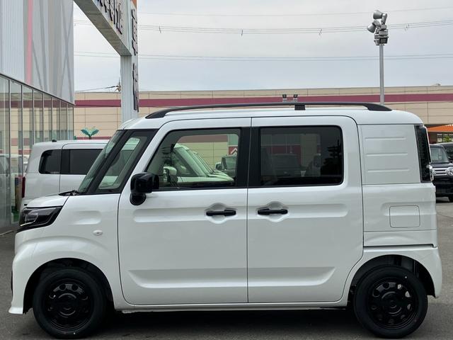 スペーシアベース ＸＦ　届出済未使用車　片側電動スライドドア　衝突被害軽減ブレーキ　フルオートエアコン　クルーズコントロール　スマートキー　オートライト（8枚目）