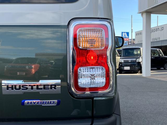 ハスラー ハイブリッドＧ　届出済未使用車　禁煙車　衝突被害軽減ブレーキ　アダプティブクルーズコントロール　レーンキープアシスト　前席シートヒーター　スマートキー　アイドリングストップ　電動格納式ミラー　オートエアコン（19枚目）