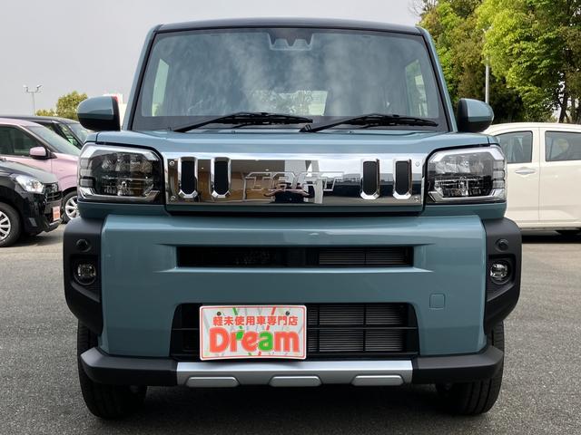 タフト Ｇ　クロムベンチャー　届出済未使用車　衝突被害軽減ブレーキ　ガラスルーフ　電子パーキング　オートブレーキホールド　クルーズコントロール　ＬＥＤヘッドライト　純正アルミホイール　運転席＆助手席シートヒーター（8枚目）