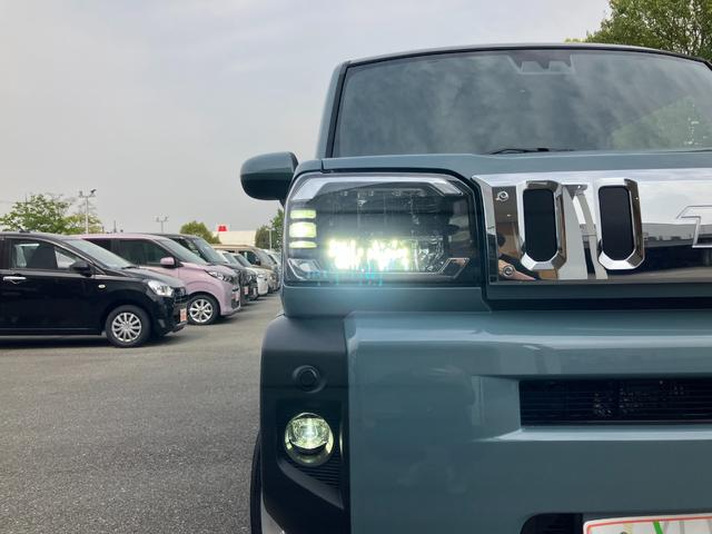 タフト Ｇ　クロムベンチャー　届出済未使用車　衝突被害軽減ブレーキ　ガラスルーフ　電子パーキング　オートブレーキホールド　クルーズコントロール　ＬＥＤヘッドライト　純正アルミホイール　運転席＆助手席シートヒーター（16枚目）