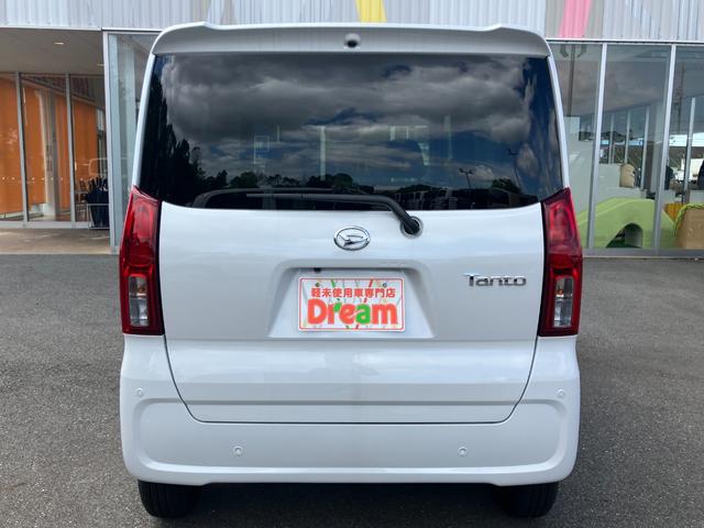 タント Ｘ　届出済未使用車　片側電動スライドドア　衝突被害軽減ブレーキ　電子パーキング　オートブレーキホールド　禁煙車　電動格納式ドアミラー　スマートキー　横滑り防止装置　ＬＥＤヘッドライト　オートハイビーム（10枚目）