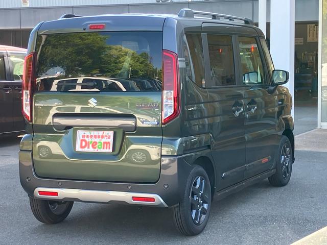 スペーシアギア ハイブリッドＸＺ　届出済未使用車　衝突被害軽減ブレーキ　電子パーキング　ブレーキホールド機能　パーキングセンサー　電動ミラー　シートヒーター　アイドリングストップ　レーンアシスト　フルフラットシート　オートライト（9枚目）