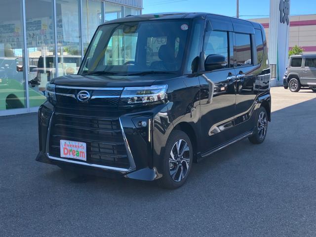 タント カスタムX 届出済未使用車 純正ディスプレイオーディオ バックカメラ ETC 両側電動スライドドア 衝突軽減ブレーキ レーンキープアシスト 純正アルミホイール LEDヘッドライト シートヒーター 禁煙車(9枚目)