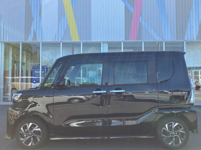 タント カスタムX 届出済未使用車 純正ディスプレイオーディオ バックカメラ ETC 両側電動スライドドア 衝突軽減ブレーキ レーンキープアシスト 純正アルミホイール LEDヘッドライト シートヒーター 禁煙車(11枚目)