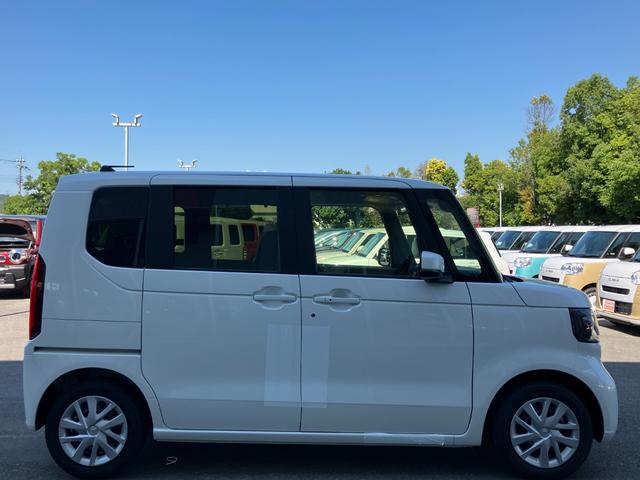 Ｎ－ＢＯＸ ベースグレード　軽減ブレーキ　車線維持支援システム　イモビ　電動格納式ドアミラー　スマートキ　サイドエアバック　キーフリーシステム　パワーウインドウ　ＥＳＣ　エアコン　ＬＥＤヘッドライト　フルフラットシート　ＡＢＳ（7枚目）