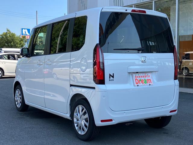 Ｎ－ＢＯＸ ベースグレード　軽減ブレーキ　車線維持支援システム　イモビ　電動格納式ドアミラー　スマートキ　サイドエアバック　キーフリーシステム　パワーウインドウ　ＥＳＣ　エアコン　ＬＥＤヘッドライト　フルフラットシート　ＡＢＳ（9枚目）