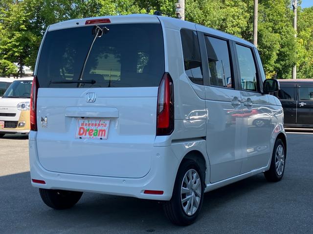 Ｎ－ＢＯＸ ベースグレード　軽減ブレーキ　車線維持支援システム　イモビ　電動格納式ドアミラー　スマートキ　サイドエアバック　キーフリーシステム　パワーウインドウ　ＥＳＣ　エアコン　ＬＥＤヘッドライト　フルフラットシート　ＡＢＳ（11枚目）