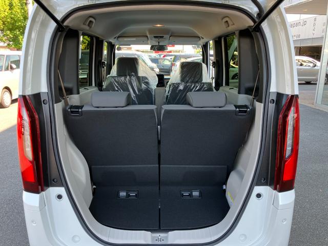 Ｎ－ＢＯＸ ベースグレード　軽減ブレーキ　車線維持支援システム　イモビ　電動格納式ドアミラー　スマートキ　サイドエアバック　キーフリーシステム　パワーウインドウ　ＥＳＣ　エアコン　ＬＥＤヘッドライト　フルフラットシート　ＡＢＳ（23枚目）