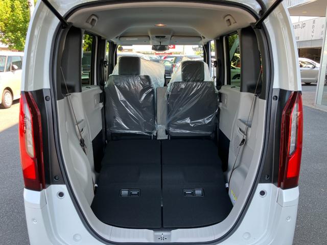 Ｎ－ＢＯＸ ベースグレード　軽減ブレーキ　車線維持支援システム　イモビ　電動格納式ドアミラー　スマートキ　サイドエアバック　キーフリーシステム　パワーウインドウ　ＥＳＣ　エアコン　ＬＥＤヘッドライト　フルフラットシート　ＡＢＳ（25枚目）