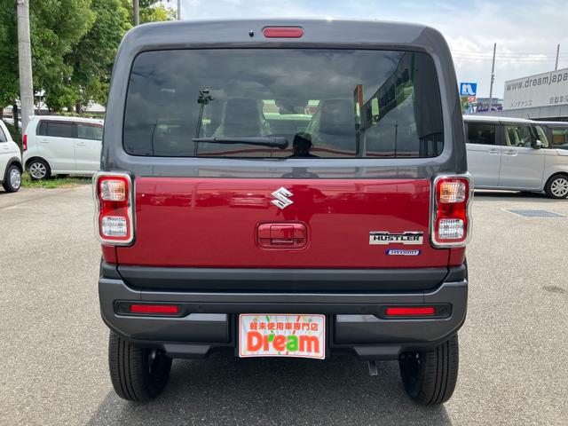 ハスラー ハイブリッドＸ　届出済未使用車　衝突被害軽減ブレーキ　純正アルミホイール　クルーズコントロール　運転席＆助手席シートヒーター　オートエアコン　アイドリングストップ　電動格納式ミラー　ＵＳＢ充電（12枚目）