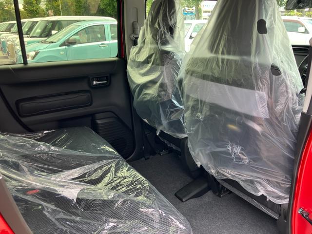 ハスラー ハイブリッドＸ　届出済未使用車　衝突被害軽減ブレーキ　純正アルミホイール　クルーズコントロール　運転席＆助手席シートヒーター　オートエアコン　アイドリングストップ　電動格納式ミラー　ＵＳＢ充電（21枚目）