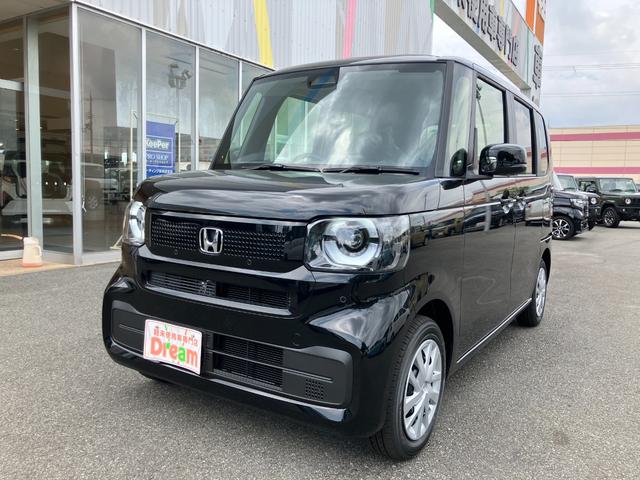 Ｎ－ＢＯＸ ベースグレード　ＨｏｎｄａＳＥＮＳＩＮＧ　片側電動スライド　電子パーキング　オートブレーキホールド　運転席＆助手席シートヒーター　アダプティブクルーズコントロール　スマートキー　サンシェード　オートライト（6枚目）