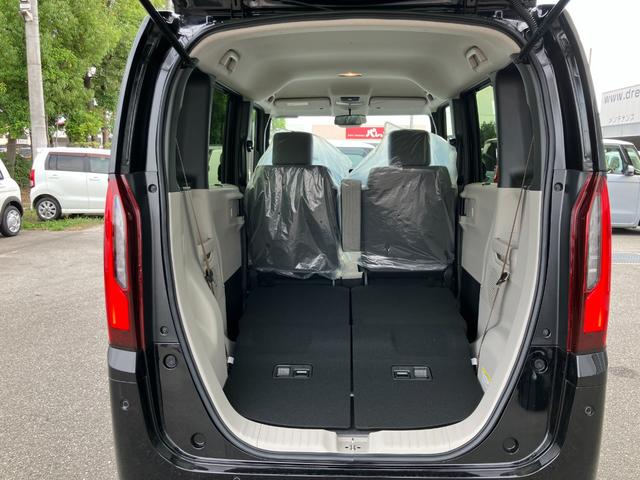 Ｎ－ＢＯＸ ベースグレード　ＨｏｎｄａＳＥＮＳＩＮＧ　片側電動スライド　電子パーキング　オートブレーキホールド　運転席＆助手席シートヒーター　アダプティブクルーズコントロール　スマートキー　サンシェード　オートライト（28枚目）