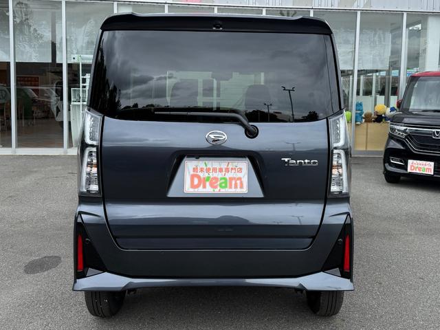 タント カスタムＸ　両側電動スライドドア　衝突被害軽減ブレーキ　電子パーキング　オートブレーキホールド　純正アルミホイール　スマートキー　運転席＆助手席シートヒーター　電動格納式ミラー　オートライト　ステアリングスイッチ（10枚目）