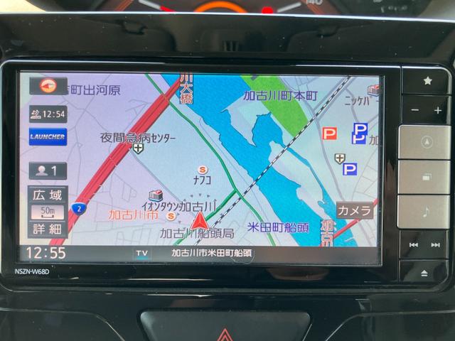 タント ＸリミテッドＳＡＩＩＩ　純正ナビ　全方位カメラ　両側電動スライドドア　衝突被害軽減ブレーキ　スマートキー　運転席シートヒーター　電動格納式ミラー　オートライト　オートハイビーム　オートエアコン　アイドリングストップ（5枚目）