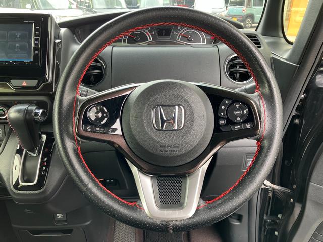 Ｎ－ＢＯＸカスタム Ｇ・Ｌホンダセンシング　ナビ　バックカメラ　ドラレコ　ＥＴＣ　片側電動スライド衝突被害軽減ブレーキ　レーンキープアシスト　アダプティブクルーズコントロール　純正アルミホイール　フォグライト　オートライト　電動格納式ミラー（34枚目）
