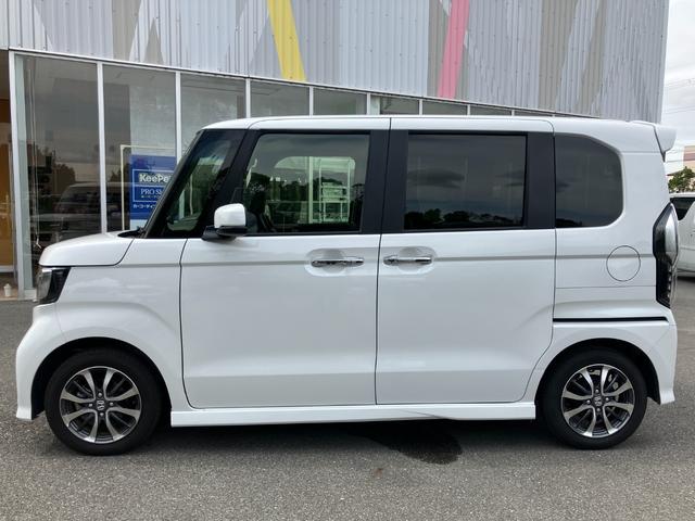 Ｎ－ＢＯＸカスタム Ｌ　ＨｏｎｄａＳＥＮＳＩＮＧ　両側電動スライドドア　電子パーキング　オートブレーキホールド　純正アルミホイール　運転席＆助手席シートヒーター　スマートキー　ＵＳＢ充電　アクセサリーソケット　サンシェード（8枚目）