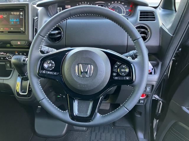 Ｎ－ＢＯＸカスタム ＥＸターボ　ナビ　ドラレコ　ＨｏｎｄａＳＥＮＳＩＮＧ　両側電動スライドドア　アダプティブクルーズコントロール　純正アルミホイール　フォグライト　運転席＆助手席シートヒーター　スマートキー　ＵＳＢ充電（31枚目）
