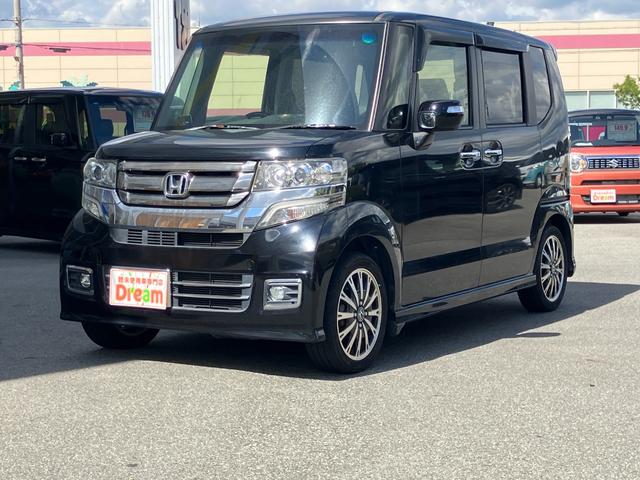 Ｎ－ＢＯＸカスタム Ｇ・ターボＬパッケージ　ナビ　バックカメラ　ＥＴＣ　両側電動スライドドア　純正アルミホイール　スマートキー　クルーズコントロール　オートリトラミラー　オートライト　オートエアコン　アクセサリーソケット　横滑り防止機能（9枚目）