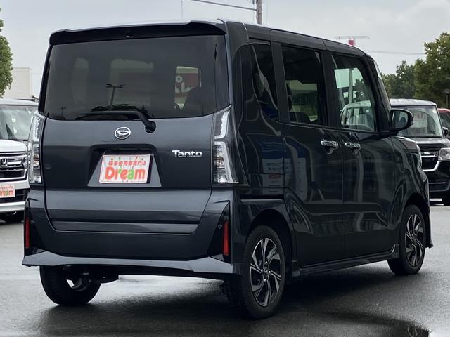 タント カスタムＸ　両側電動スライドドア　衝突軽減ブレーキ　電子パーキング　オートブレーキホールド　純正アルミホイール　運転席＆助手席シートヒーター　リアコーナーセンサー　車線逸脱防止　ＬＥＤヘッドライト（9枚目）