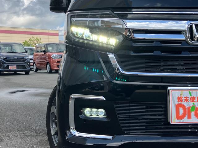 Ｎ－ＢＯＸカスタム ＥＸ　純正ナビ　バックカメラ　ＥＴＣ　両側電動スライドドア　ＨｏｎｄａＳＥＮＳＩＮＧ　アダプティブクルーズコントロール　純正アルミホイール　ＬＥＤヘッドライト　オートマチックハイビーム　シートヒーター（19枚目）