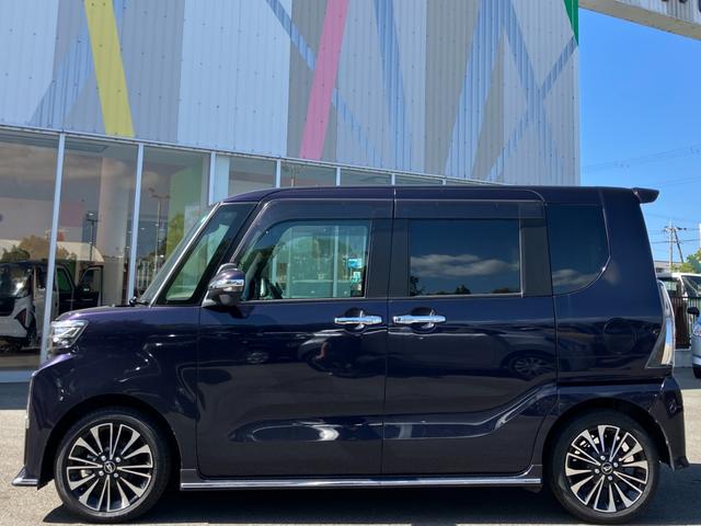 タント カスタムＲＳ　ナビ　全周囲カメラ　ＥＴＣ　両側電動スライドドア　衝突被害軽減ブレーキ　クルーズコントロール　電子パーキング　オートブレーキホールド　レーンキープ　前席シートヒーター　シートバックテーブル（10枚目）