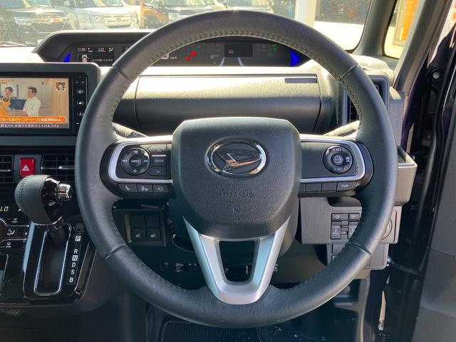 タント カスタムＲＳ　ナビ　全周囲カメラ　ＥＴＣ　両側電動スライドドア　衝突被害軽減ブレーキ　クルーズコントロール　電子パーキング　オートブレーキホールド　レーンキープ　前席シートヒーター　シートバックテーブル（31枚目）