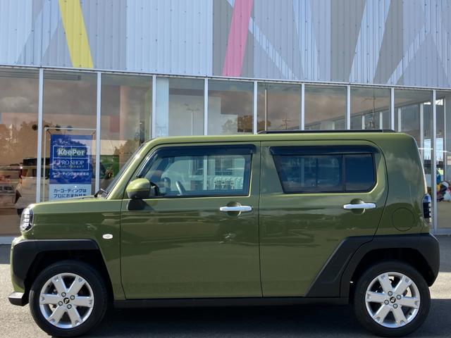 タフト G ディスプレイオーディオ 全方位カメラ ガラスルーフ 純正アルミホイール ルーフレール 衝突被害軽減ブレーキ 電子パーキング オートブレーキホールド 前席シートヒーター アクセサリーソケット(11枚目)