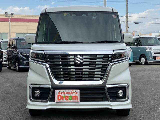 スペーシアカスタム ハイブリッドＸＳ　ナビ　全方位カメラ　ＥＴＣ　Ｂｌｕｅｔｏｏｔｈ接続　両側電動スライドドア　衝突被害軽減ブレーキ　クルーズコントロール　純正アルミホイール　フォグライト　運転席シートヒーター　スマートキー（9枚目）