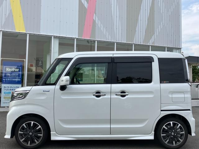 スペーシアカスタム ハイブリッドＸＳ　ナビ　全方位カメラ　ＥＴＣ　Ｂｌｕｅｔｏｏｔｈ接続　両側電動スライドドア　衝突被害軽減ブレーキ　クルーズコントロール　純正アルミホイール　フォグライト　運転席シートヒーター　スマートキー（11枚目）