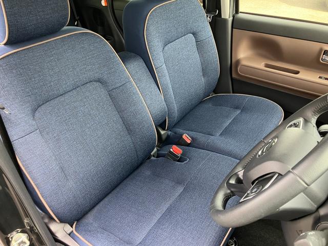 ムーヴキャンバス セオリーＧターボ　両側電動スライドドア　衝突被害軽減ブレーキ　クルーズコントロール　電子パーキング　オートブレーキホールド　パーキングセンサー　シートヒーター　フォグライト　ホットカップホルダー　ステアリングスイッチ（22枚目）