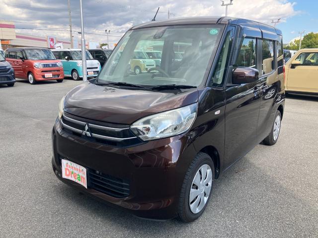 ｅＫスペース Ｅ　ｅ－アシスト　ナビ　衝突被害軽減ブレーキ　両側スライドドア　電動格納式ミラー　マニュアルエアコン　アイドリングストップ　横滑り防止機能　マニュアルレベリング機能　シートバックテーブル（7枚目）