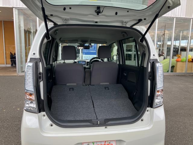 ワゴンＲ ＦＺ　ナビ　衝突被害軽減ブレーキ　純正アルミホイール　ステアリングスイッチ　前席シートヒーター　オートエアコン　スマートキー　アイドリングストップ　横滑り防止機能　マニュアルレベリング機能　電動格納式ミラー（16枚目）