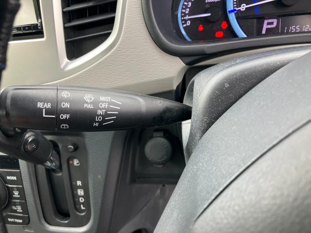 ワゴンＲ ＦＺ　ナビ　衝突被害軽減ブレーキ　純正アルミホイール　ステアリングスイッチ　前席シートヒーター　オートエアコン　スマートキー　アイドリングストップ　横滑り防止機能　マニュアルレベリング機能　電動格納式ミラー（30枚目）