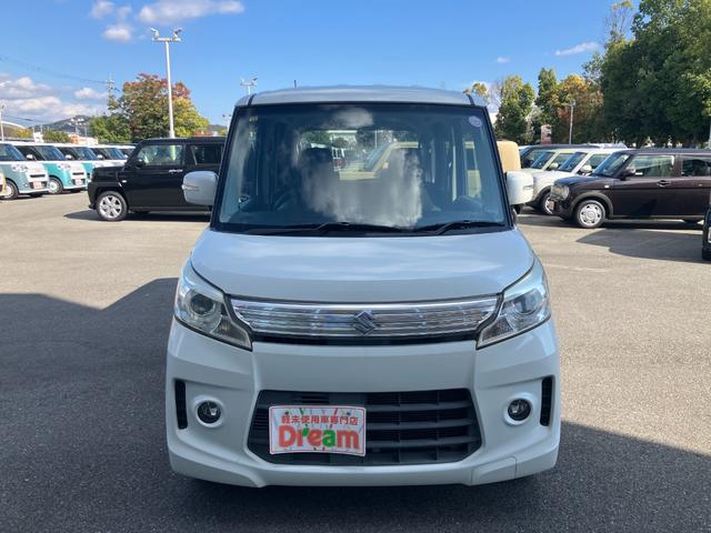 スペーシアカスタム ＸＳ　ナビ　バックカメラ　ＥＴＣ　片側電動スライドドア　純正アルミホイール　オートライト　ステアリングスイッチ　アイドリングストップ　電動格納式ミラー　ロールサンシェード（9枚目）