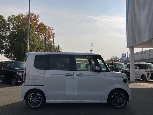 N-BOXカスタム ターボ 両側電動スライドドア クリアランスソナー レーンアシスト オートライト スマートキー アイドリングストップ 電動格納ミラー シートヒーター CVT ESC チップアップシート(8枚目)