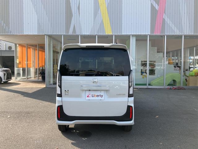 N-BOXカスタム ターボ 両側電動スライドドア クリアランスソナー レーンアシスト オートライト スマートキー アイドリングストップ 電動格納ミラー シートヒーター CVT ESC チップアップシート(11枚目)