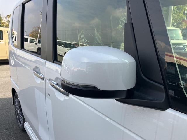 N-BOXカスタム ターボ 両側電動スライドドア クリアランスソナー レーンアシスト オートライト スマートキー アイドリングストップ 電動格納ミラー シートヒーター CVT ESC チップアップシート(16枚目)