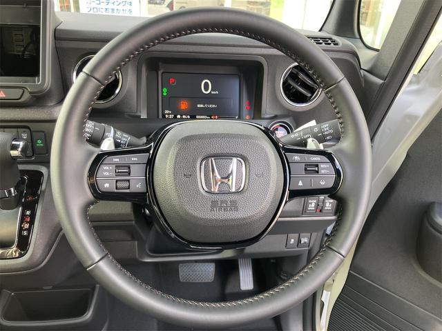 N-BOXカスタム ターボ 両側電動スライドドア クリアランスソナー レーンアシスト オートライト スマートキー アイドリングストップ 電動格納ミラー シートヒーター CVT ESC チップアップシート(28枚目)