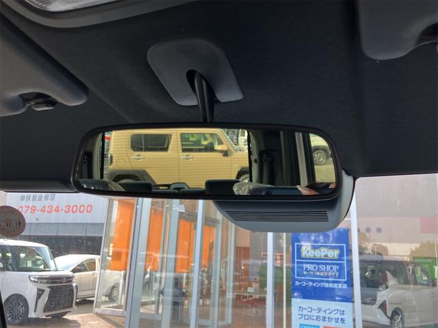 N-BOXカスタム ターボ 両側電動スライドドア クリアランスソナー レーンアシスト オートライト スマートキー アイドリングストップ 電動格納ミラー シートヒーター CVT ESC チップアップシート(42枚目)