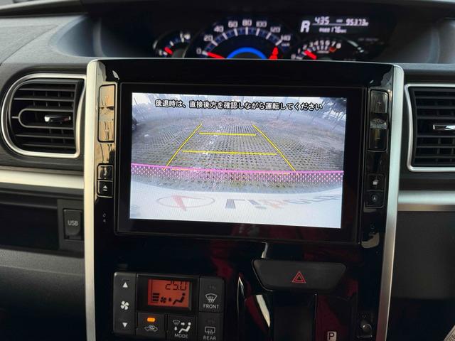 タント カスタムＸ　スマートセレクションＳＡ　ＥＴＣ　バックカメラ　両側スライド・片側電動　ナビ　ＴＶ　衝突被害軽減システム　オートライト　スマートキー　アイドリングストップ　電動格納ミラー　ベンチシート　ＣＶＴ　ＥＳＣ（6枚目）