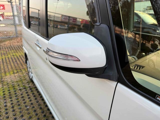 タント カスタムＸ　スマートセレクションＳＡ　ＥＴＣ　バックカメラ　両側スライド・片側電動　ナビ　ＴＶ　衝突被害軽減システム　オートライト　スマートキー　アイドリングストップ　電動格納ミラー　ベンチシート　ＣＶＴ　ＥＳＣ（17枚目）