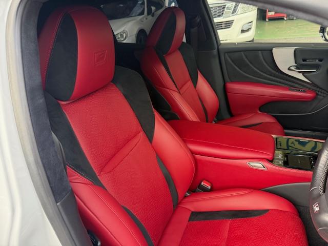 ＬＳ ＬＳ５００　Ｆスポーツ　ＷＡＬＤエアロマフラー２２ＡＷ純正ナビ地デジＢｌｕｅｔｏｏｔｈ全方位サンルーフＥＴＣマークレビンソンＴＺドラレコレーダーデジタルインナーミラーシートエアコン運転走行支援（17枚目）