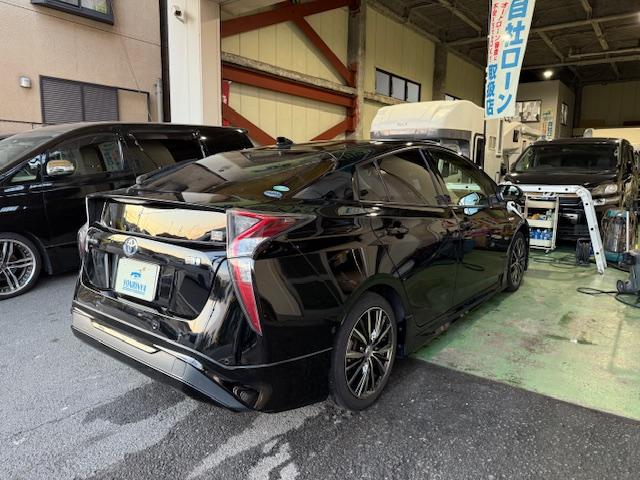 プリウス Sセーフティプラス モデリスタエアロ社外AW大画面ナビDVD地デジBluetoothバックカメラETC駐車アシストLEDライトクルコン走行支援(12枚目)