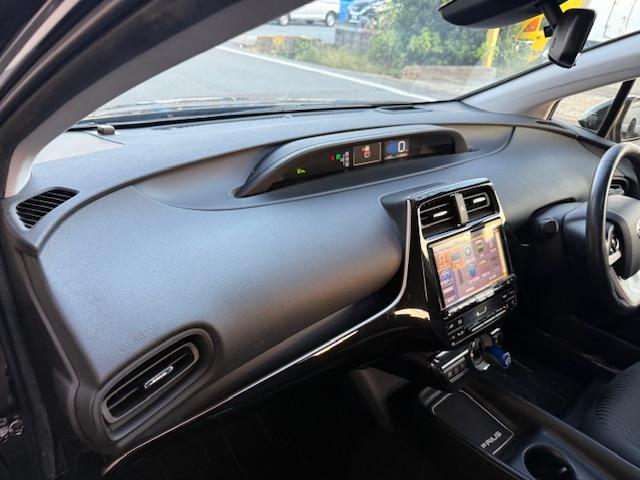 プリウス Sセーフティプラス モデリスタエアロ社外AW大画面ナビDVD地デジBluetoothバックカメラETC駐車アシストLEDライトクルコン走行支援(21枚目)