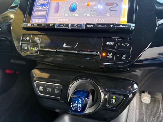 プリウス Sセーフティプラス モデリスタエアロ社外AW大画面ナビDVD地デジBluetoothバックカメラETC駐車アシストLEDライトクルコン走行支援(25枚目)